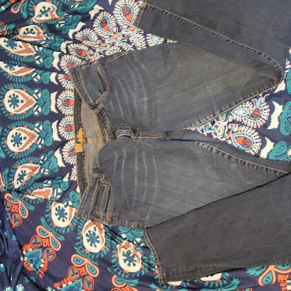 Straight leg jeans